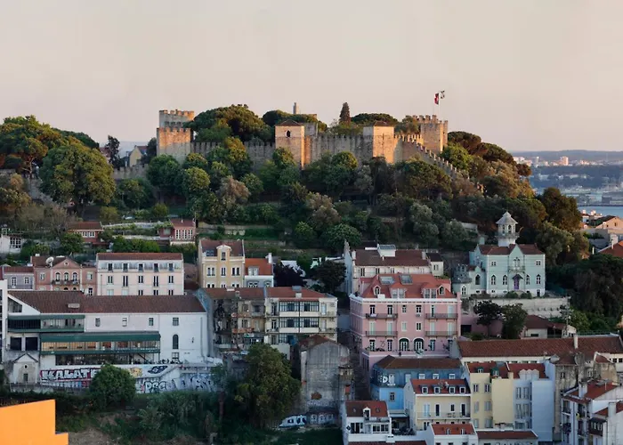 公寓 Costa Do Castelo Terrace, Em Rua Dos Lagares 8 Lisboa