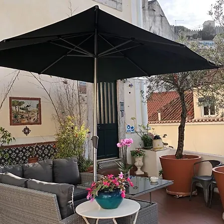 Apartament Costa Do Castelo Terrace, Em Rua Dos Lagares 8