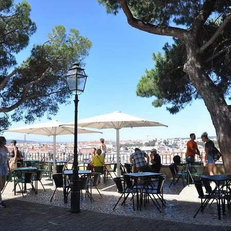 Costa Do Castelo Terrace, Em Rua Dos Lagares 8 Apartman Lisboa